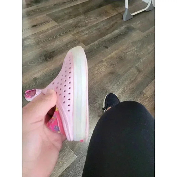 Skechers light up slip on native like shoes size‎ 7 #2 - Picture 4 of 4